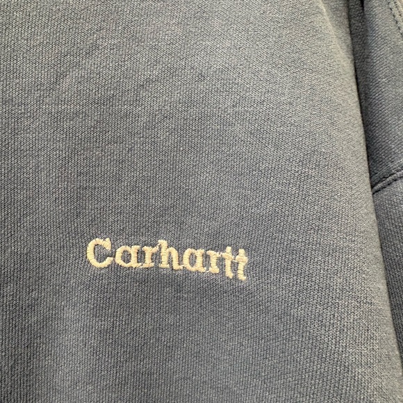 Vintage Rework Carhartt Harley Davidson Men's Sweater Crewneck 2XL Hand Sewn - Picture 8 of 13